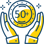 50+ Years 50+ Years